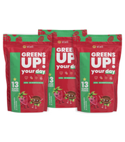3x GREENS UP! Strawberry & Cocoa